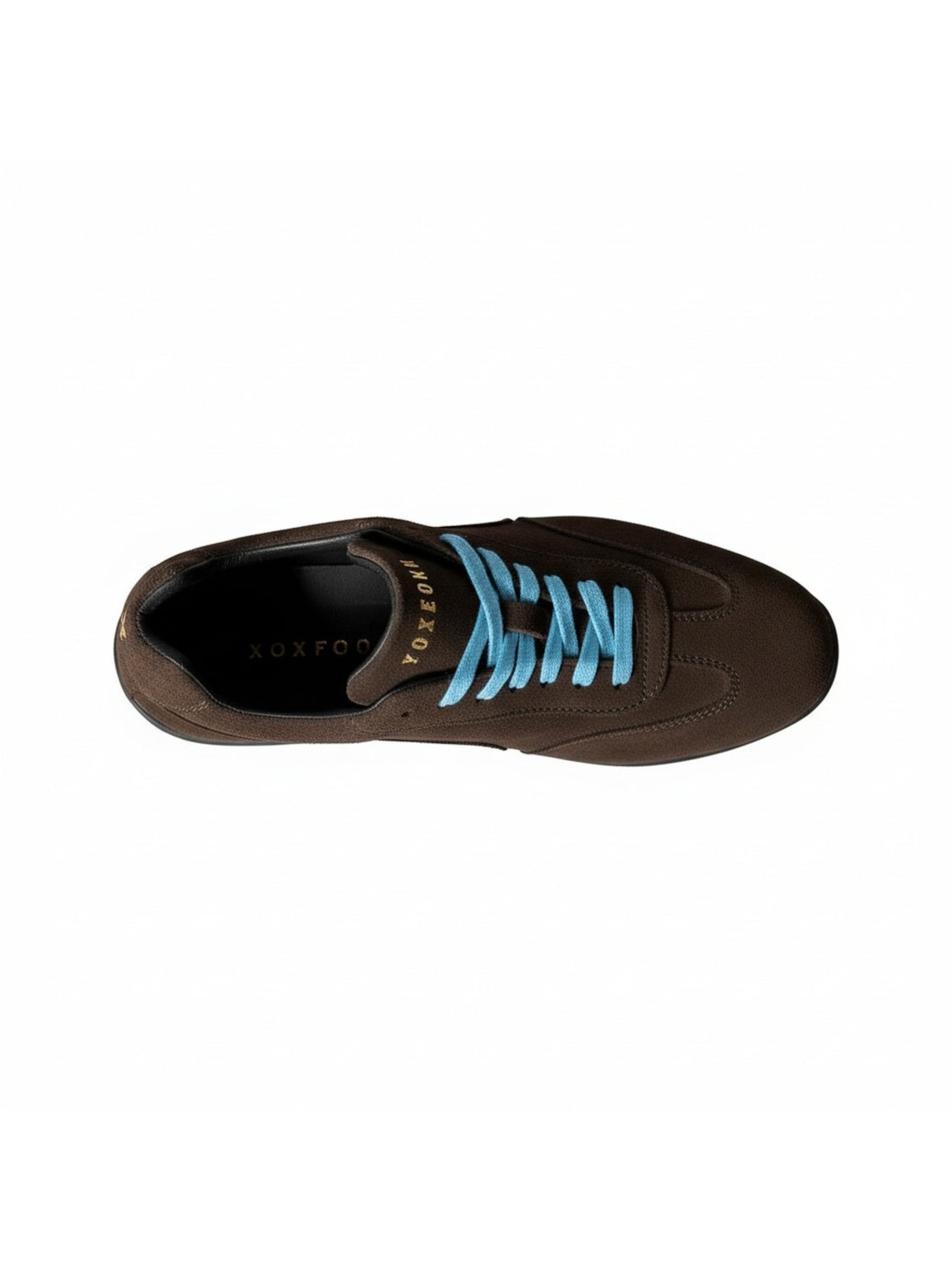 Yoxeone Athletic lace-up shoe 'Helle Nice' in Brown
