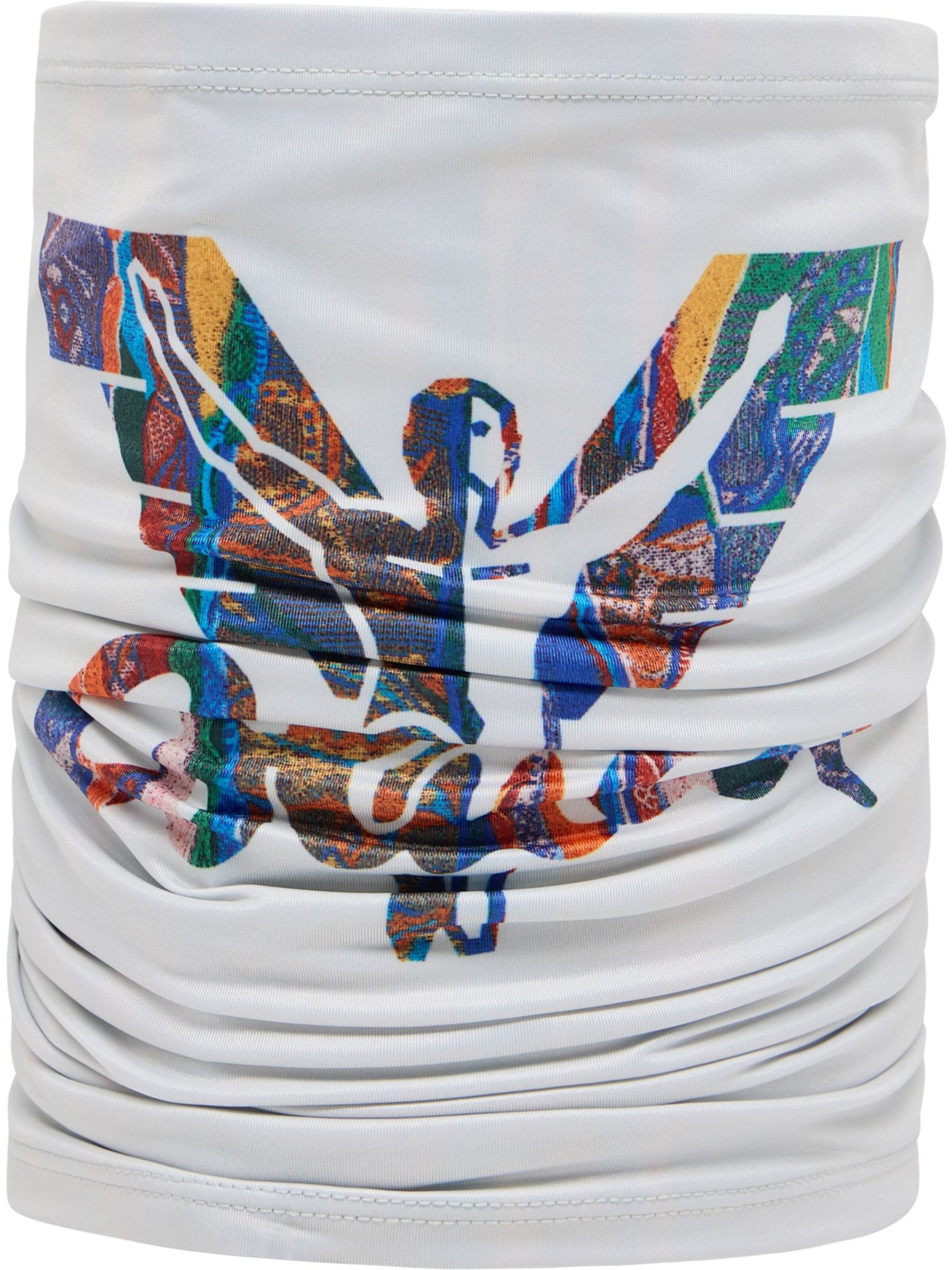 Carlo Colucci Tunnelsjaal 'Fabbro' in Wit: voorkant