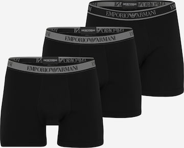 juoda Emporio Armani Boxer trumpikės: priekis