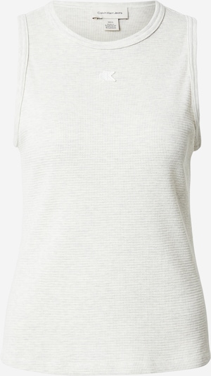 Palaidinė be rankovių iš Calvin Klein Jeans, spalva – šviesiai pilka, Prekių apžvalga