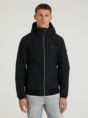 CHASIN' Weatherproof jacket 'Return Mount' in Black: front