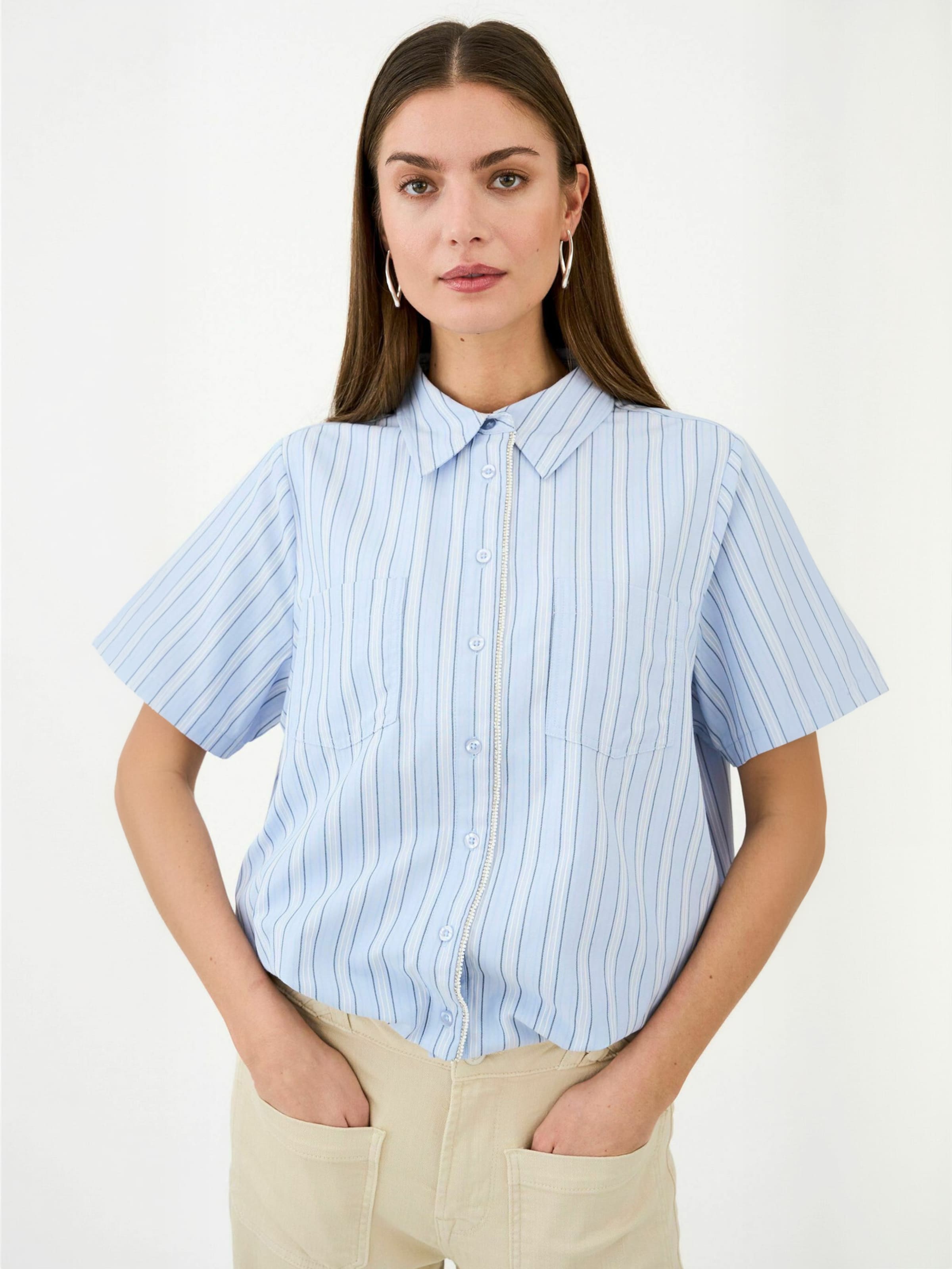 Pieszak Póló ' PD-Madison Balloon SS Shirt Excl ' - kék: elől