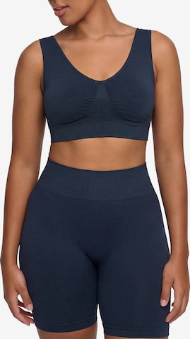 Soutien-gorge 'Comfy Bra' cfab by creamy fabrics en bleu : devant