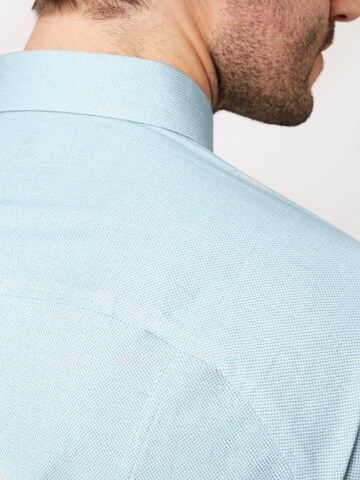 DESOTO Slim fit Overhemd in Blauw