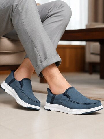 ALLTHEMEN Classic Flats 'Beleg' in Blue