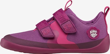 Affenzahn Sneakers 'Lucky Vogel' in Purple: front