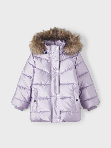 NAME IT - Casaco de inverno 'Maggy' em roxo