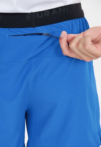 ENDURANCE Regular Shorts 'Letic' in Blau