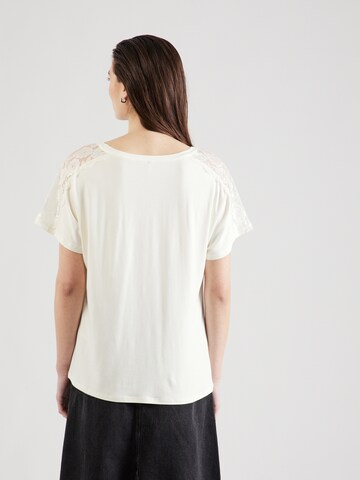 T-shirt 'MOSTER' ONLY en blanc