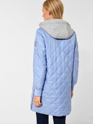 STREET ONE Between-Seasons Coat in Blue