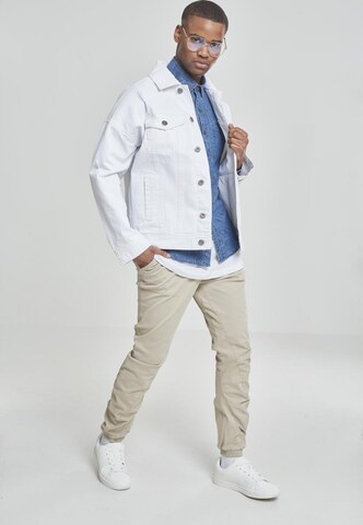 Veste mi-saison Urban Classics en blanc