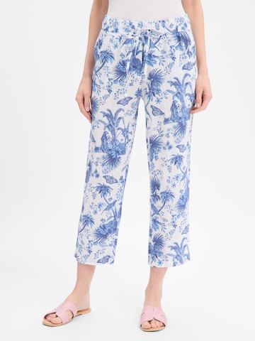 Regular Pantalon Marie Lund en blanc : devant