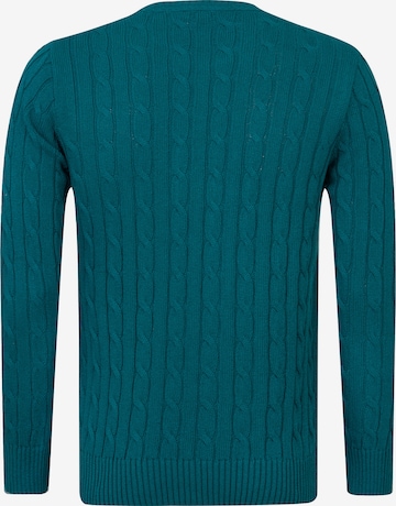 DENIM CULTURE Sweater 'Jeffrey' in Green