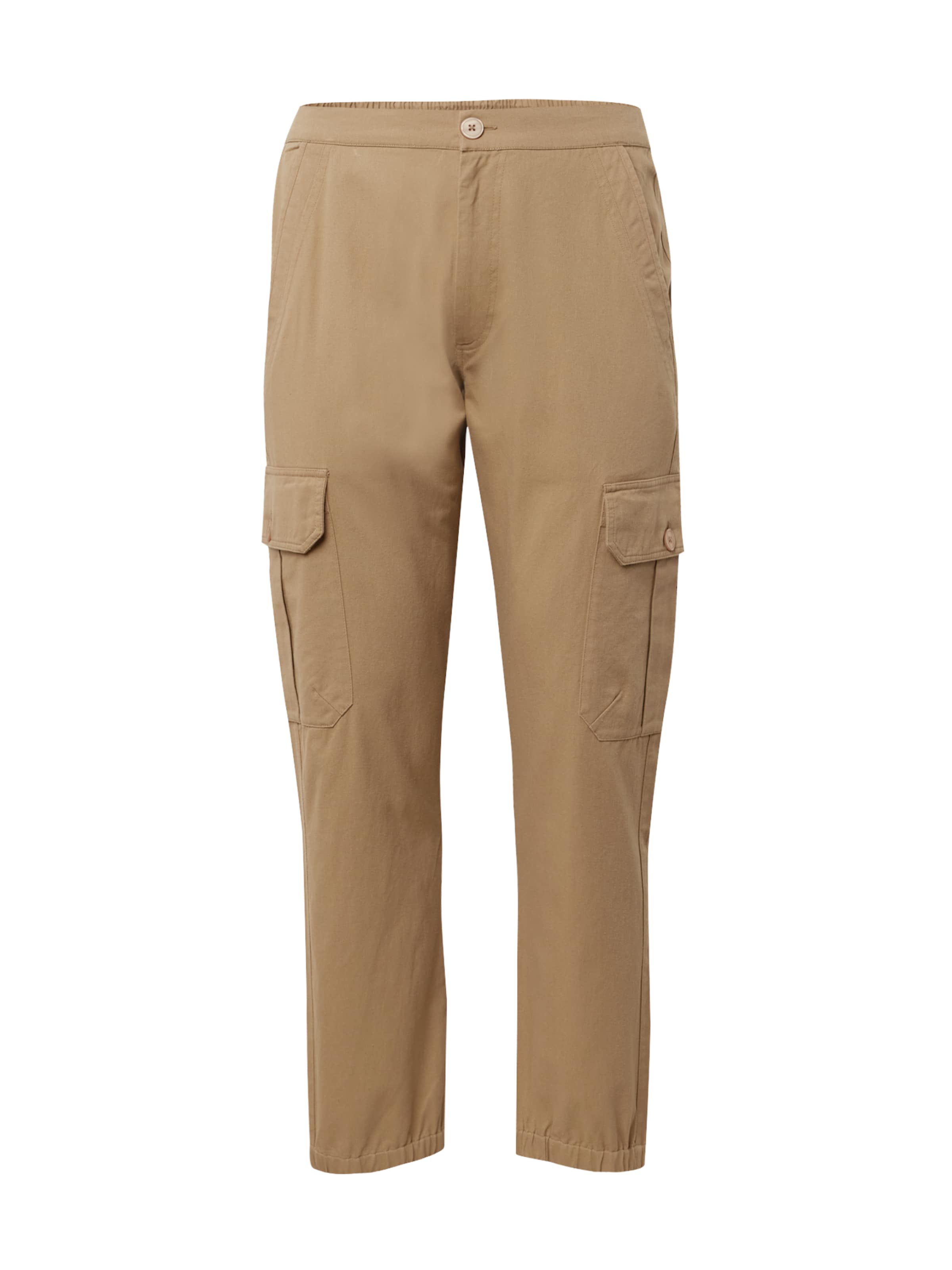 ABOUT YOU Tapered Cargo trousers 'Berat' in Beige: front