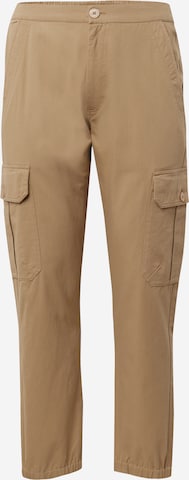 Effilé Pantalon cargo 'Berat' ABOUT YOU en beige : devant