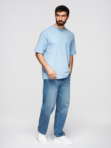 Ombre Shirt in Blauw