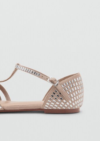 MANGO KIDS Sandals 'Lenny' in Silver