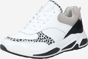 Sneaker bassa di BULLBOXER in bianco: frontale