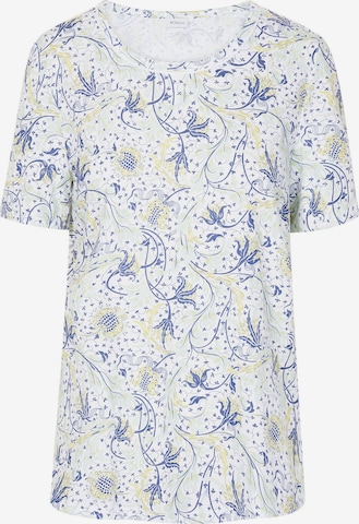 Chemise de nuit ' Basic ' Rösch en bleu : devant