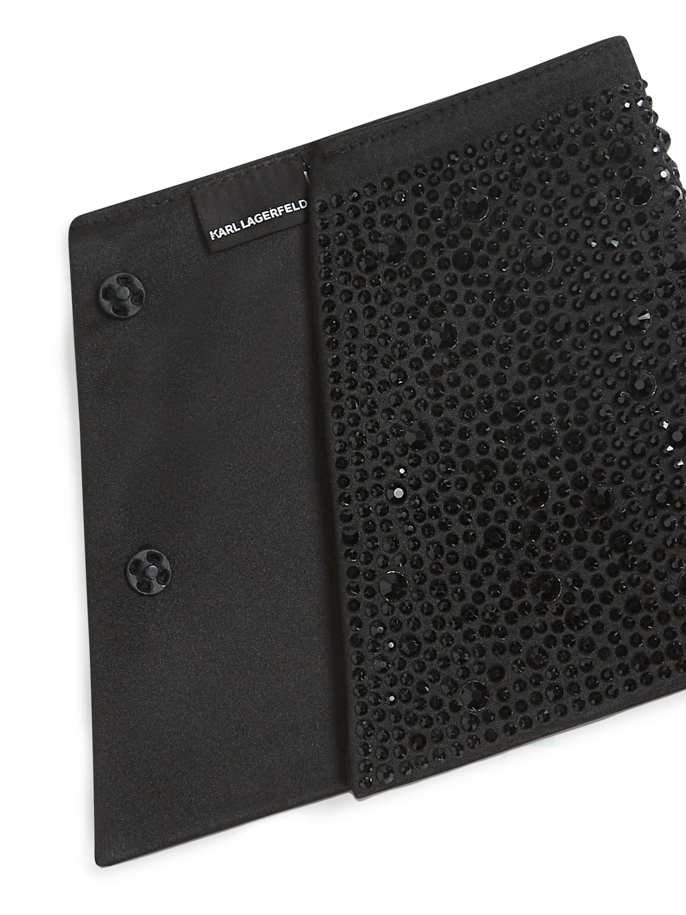 Karl LagerfeldNarukvica 'Handverlesen Von Hun Kim' - crna boja