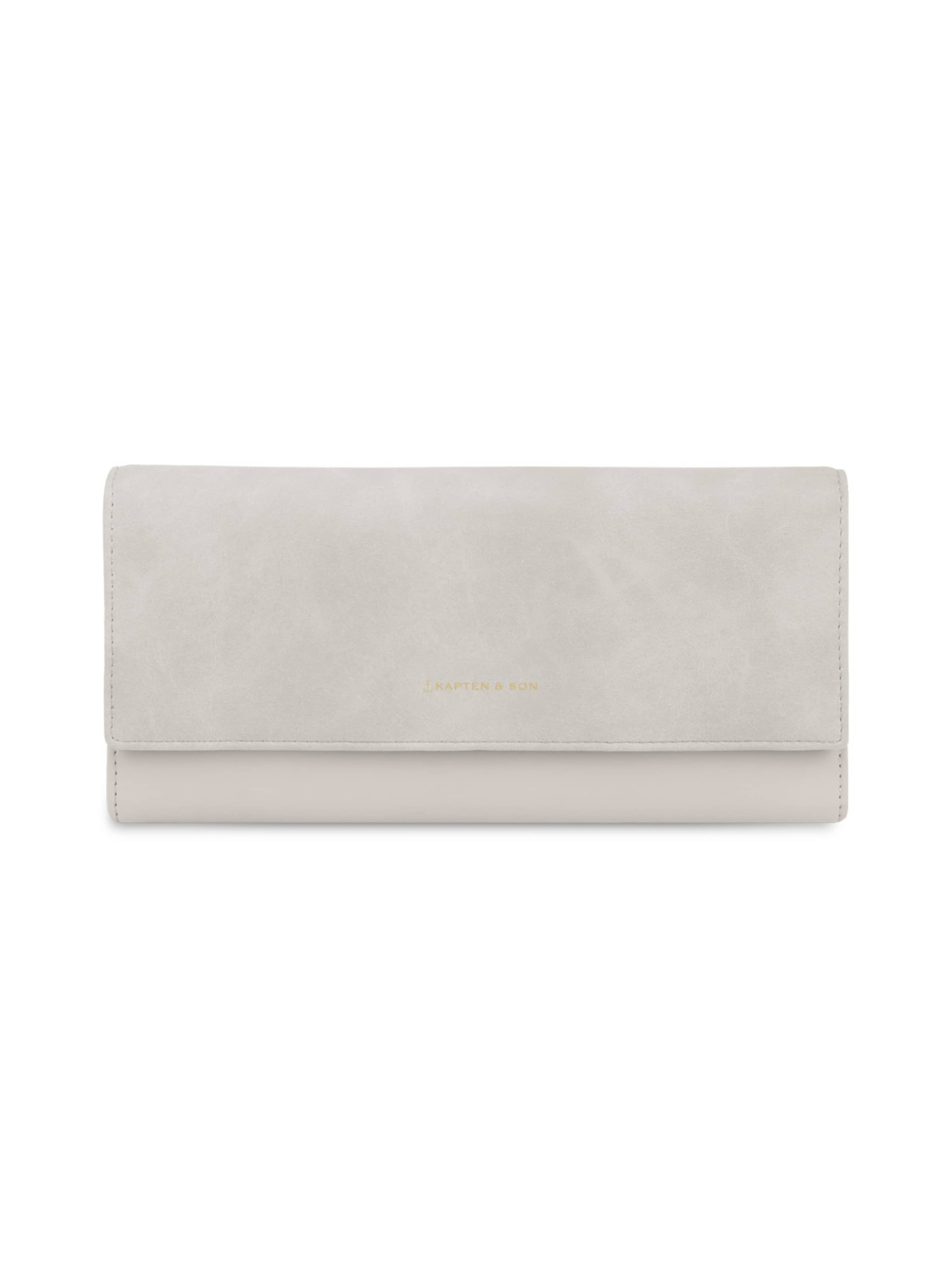 Kapten & Son Wallet 'Triomphe' in Grey: front