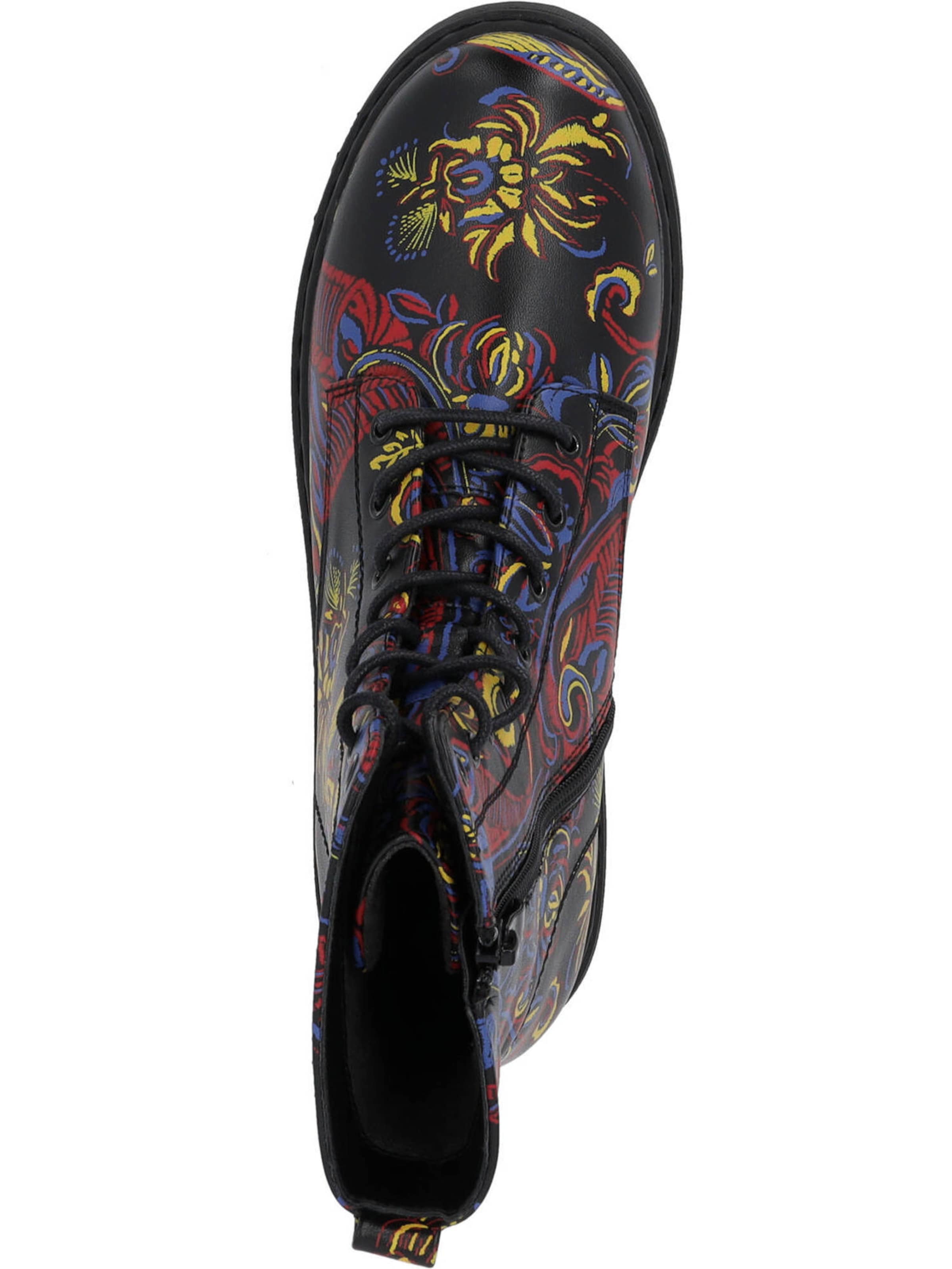 Palado by Sila Sahin Schnürstiefel 'Djerba Fresco by Sila Sahin' in Schwarz