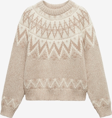 MANGO Pullover i brun: forside