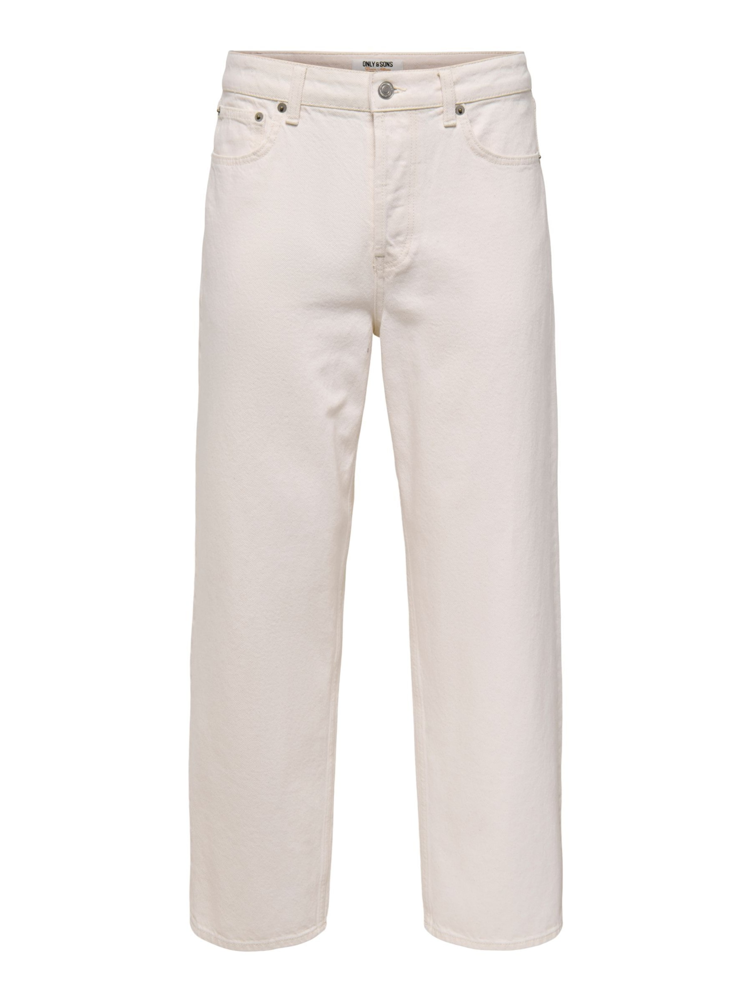 Loosefit Jeans 'ONSFADE' di Only & Sons in beige: frontale