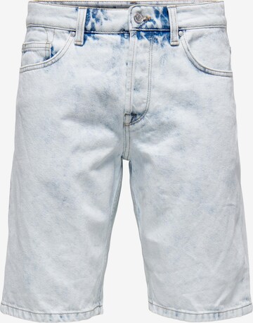 Only & Sons Regular Jeans 'Avi' i blå: framsida