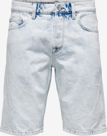 Only & Sons Shorts 'Avi' in Blau: predná strana