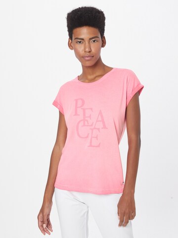 T-shirt Key Largo en rose : devant