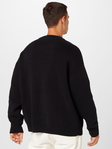 WEEKDAY Sweater 'John' in Black