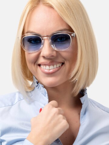 Occhiali da sole 'Innovair Sun' di X Frame Therapy in blu: frontale