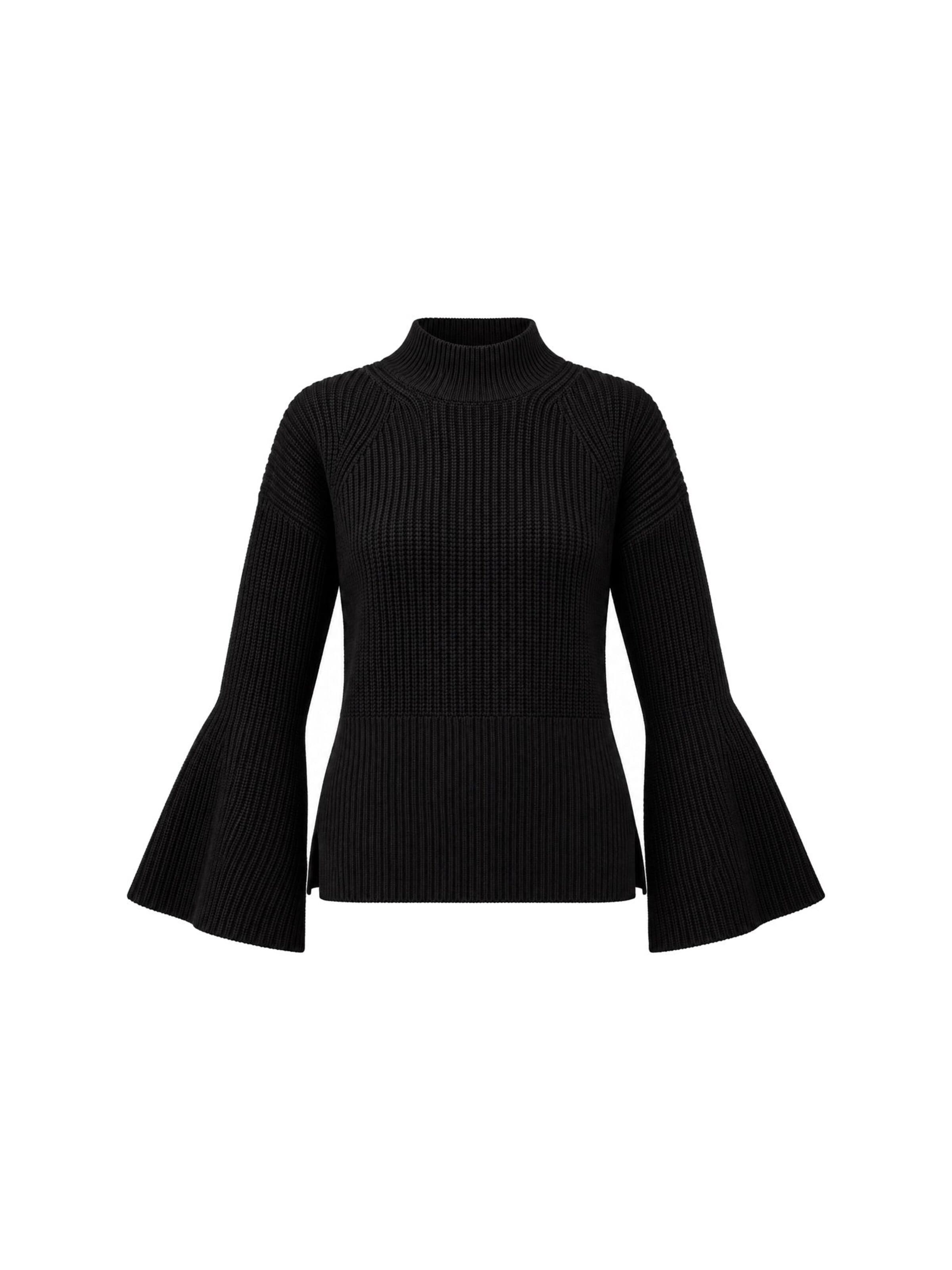 RYVAN Svetr 'Pullover' – černá: přední strana