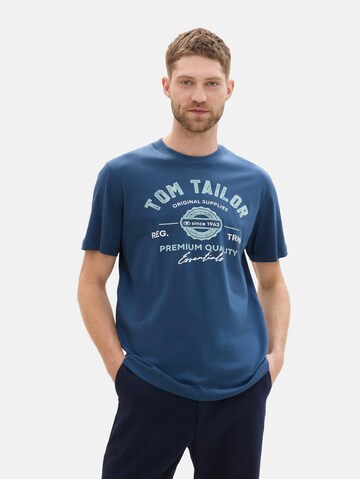 Maglietta di TOM TAILOR in blu: frontale