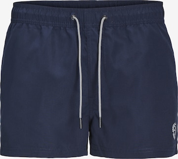 Shorts de bain 'BORA BORA' JACK & JONES en bleu : devant