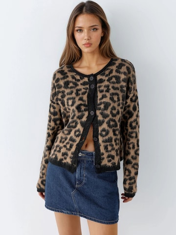 My fashion Knit Cardigan 'Strickjacken' in Beige: front