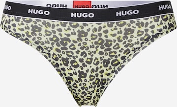 String HUGO Red en gris : devant