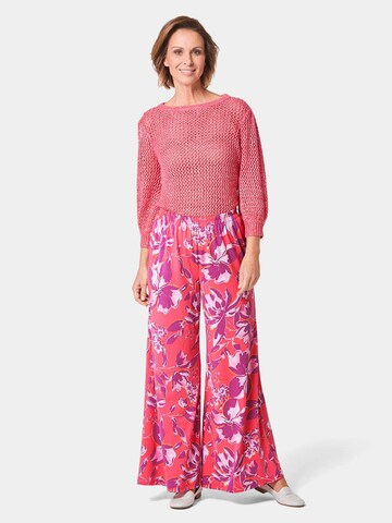 Goldner Loosefit Broek in Roze