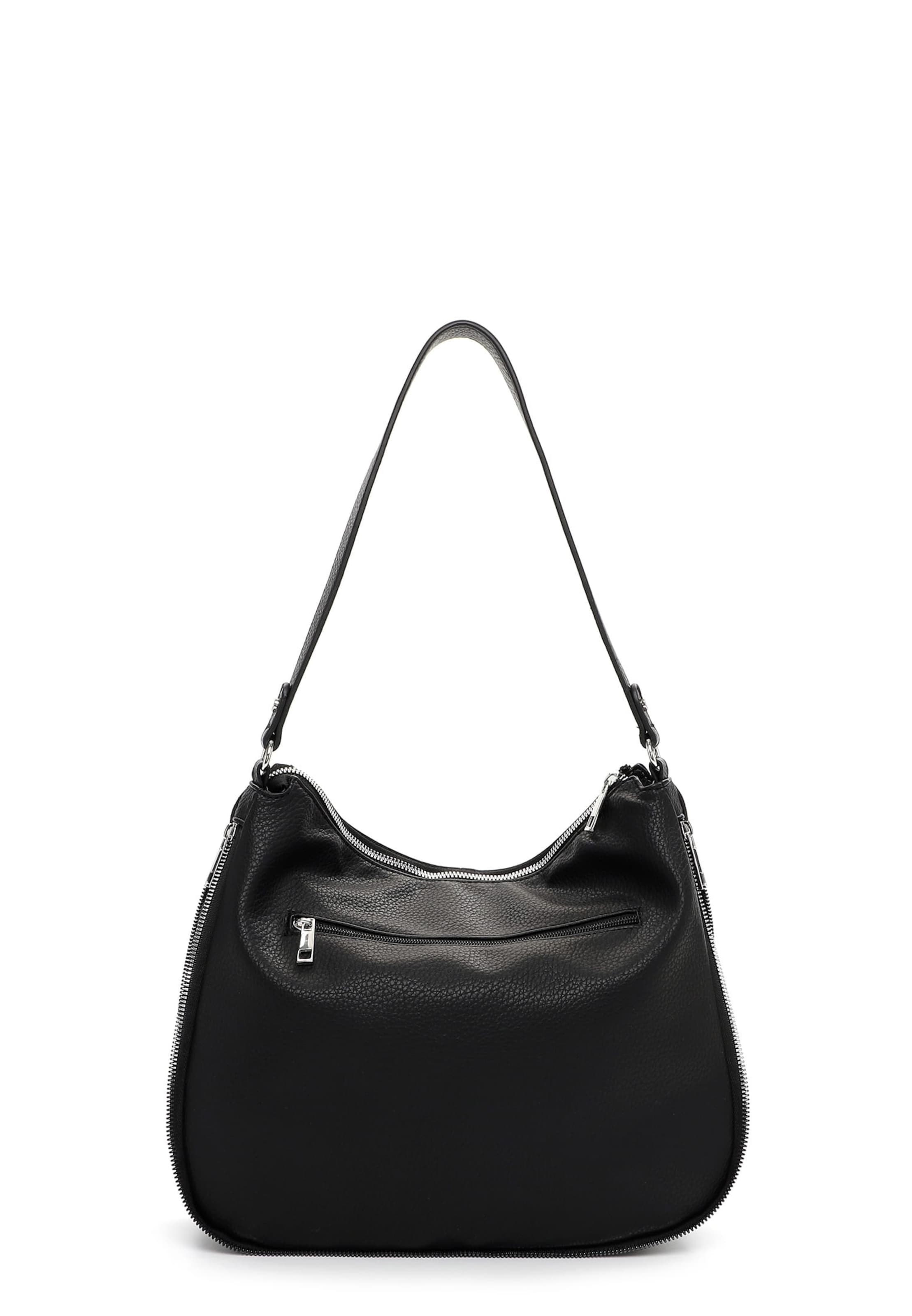 Borsa a sacco ' E&N Beziers RUE 09 ' di Emily & Noah in nero