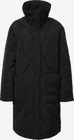 Lindex Between-Seasons Coat 'Sanja' in Black: front