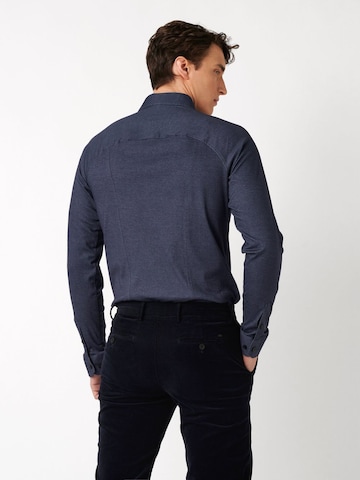 Coupe slim Chemise DESOTO en bleu