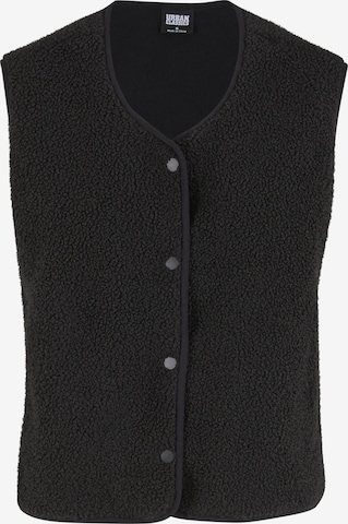 Gilet Urban Classics en noir : devant
