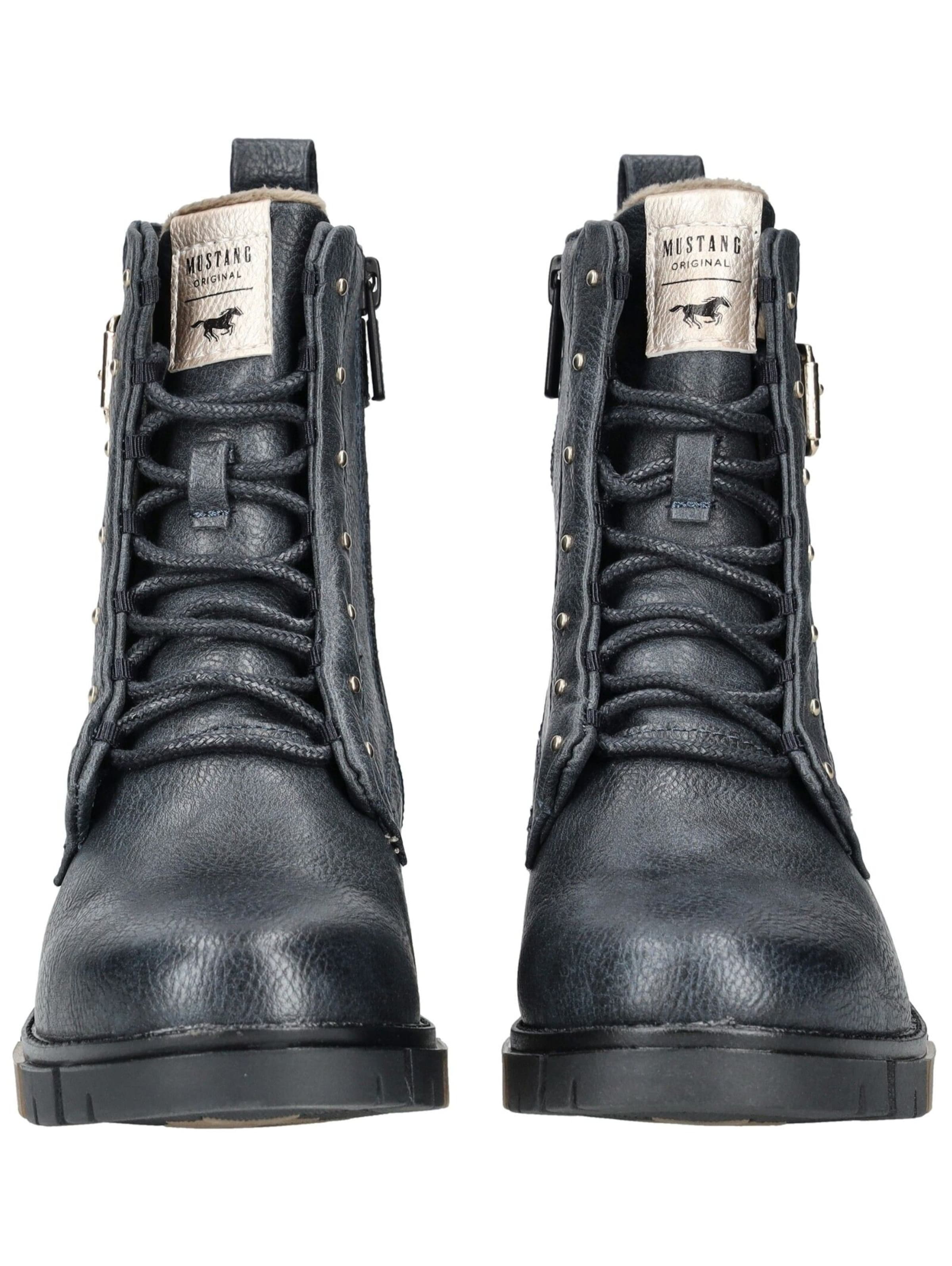 Stivaletto stringato di MUSTANG in blu