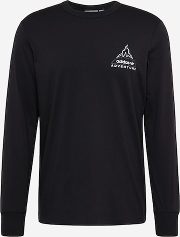 ADIDAS ORIGINALS Тениска 'ADV VOLCANO' в черно: отпред