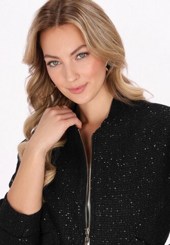 faina Демисезонная куртка 'Fashion Look' в Черный