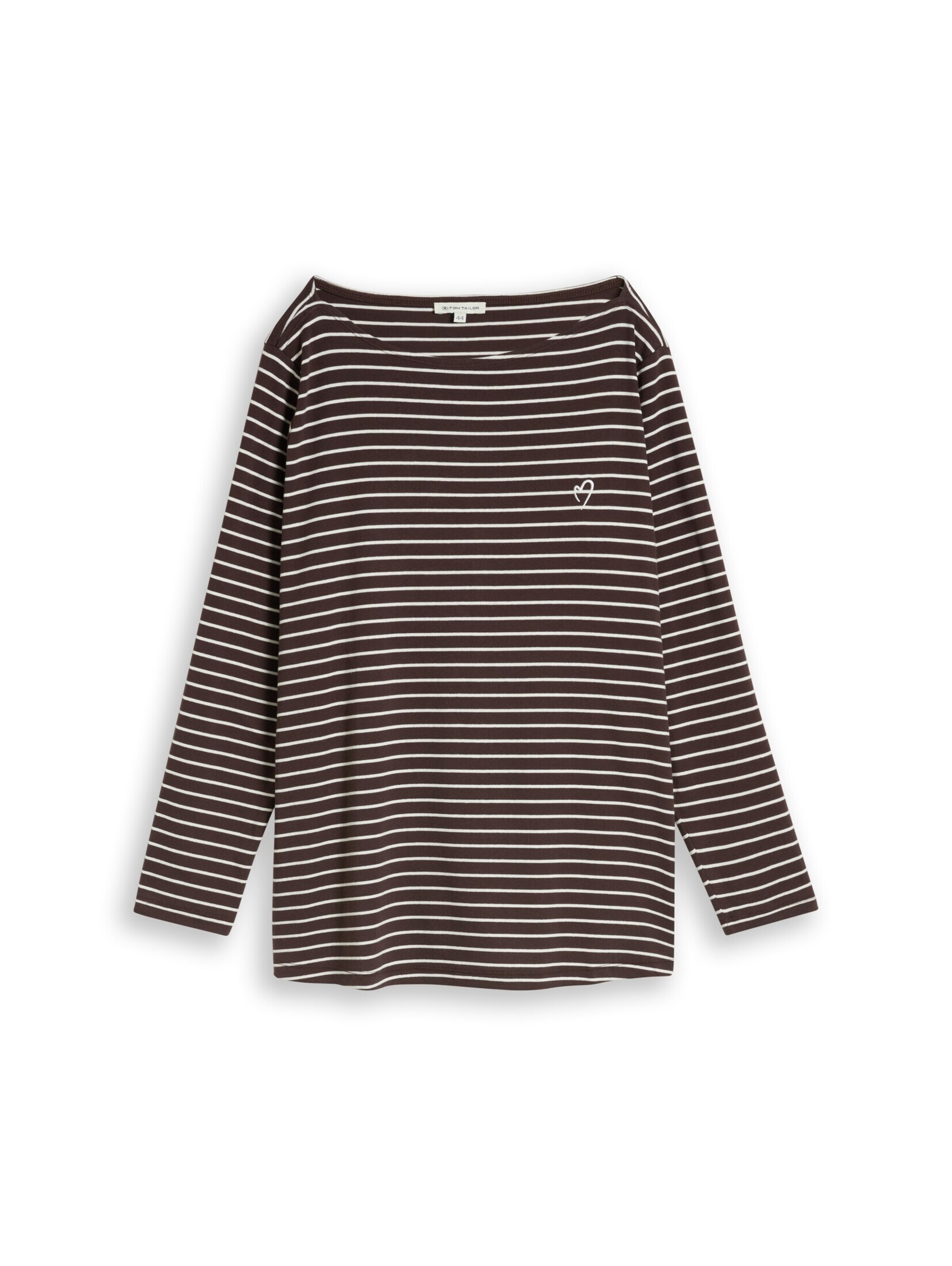 T-shirt Tom Tailor Women + en marron : devant