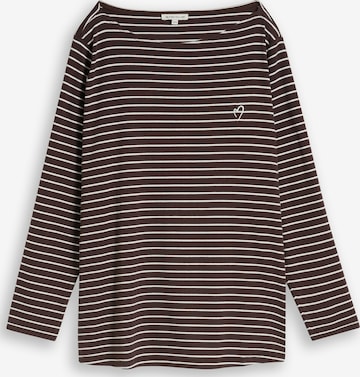 Tom Tailor Women + - Camiseta en marrón: frente