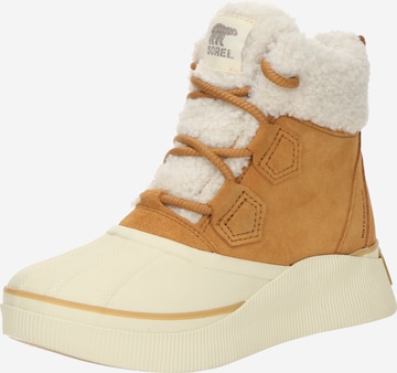 SOREL Talvisaappaat 'Out N About IV Chillz' värissä keltainen: etupuoli