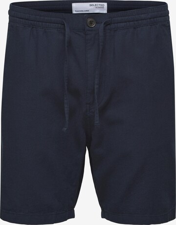 SELECTED HOMME Regular Pants 'NEWTON' in Blue: front